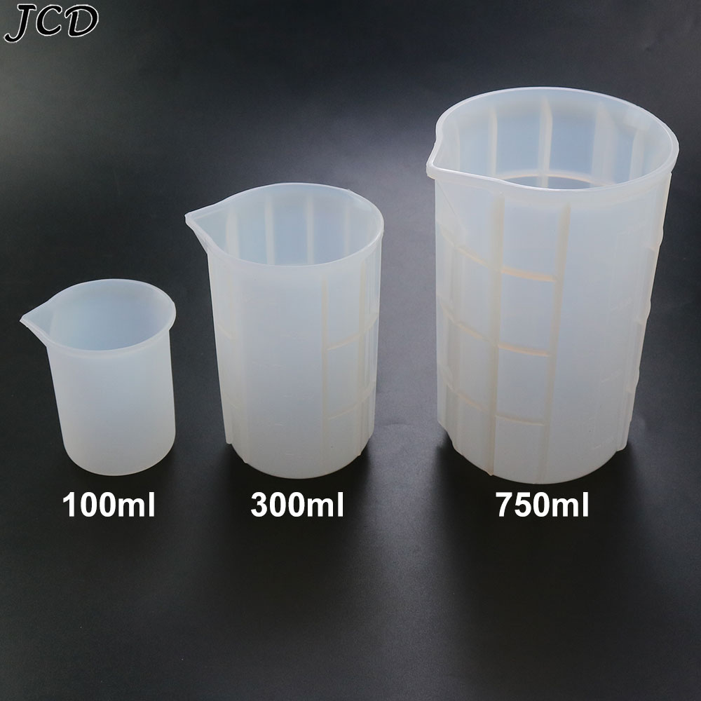 Candle Making Supplies - JCD 100ML/300ML/750ML Silicone Measuring Cup With