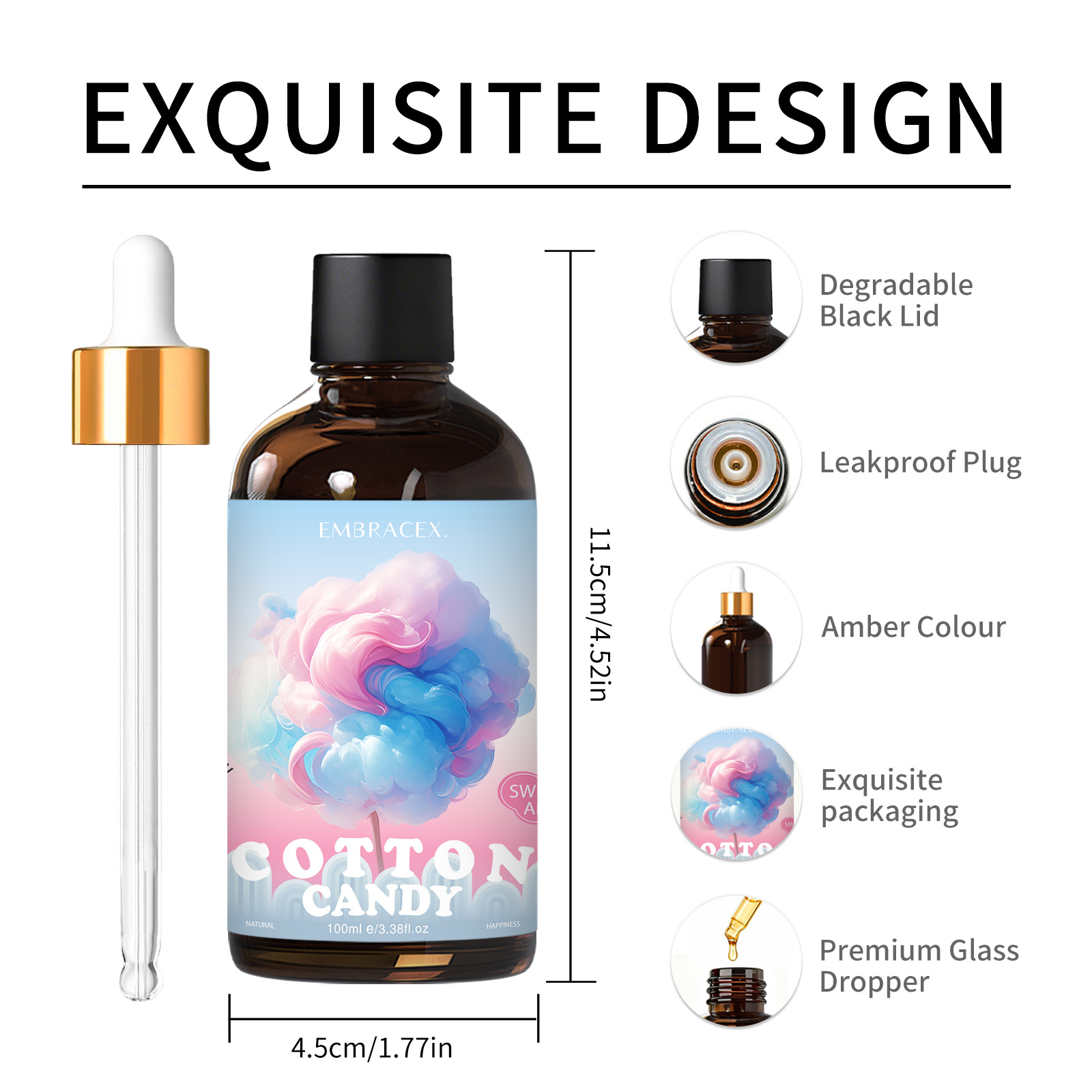 100ml Cotton Candy Essential O - Candle Making Raw Material review and price