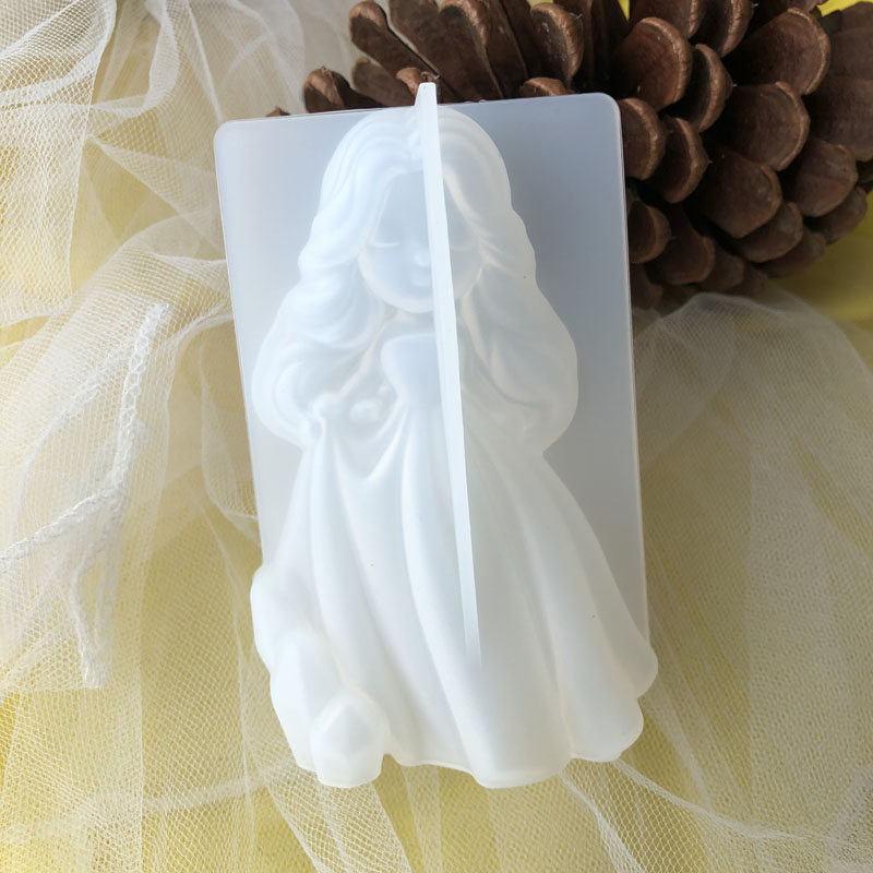 3D Cute Princess Silicone Cand - Candle Making Supplies review and price