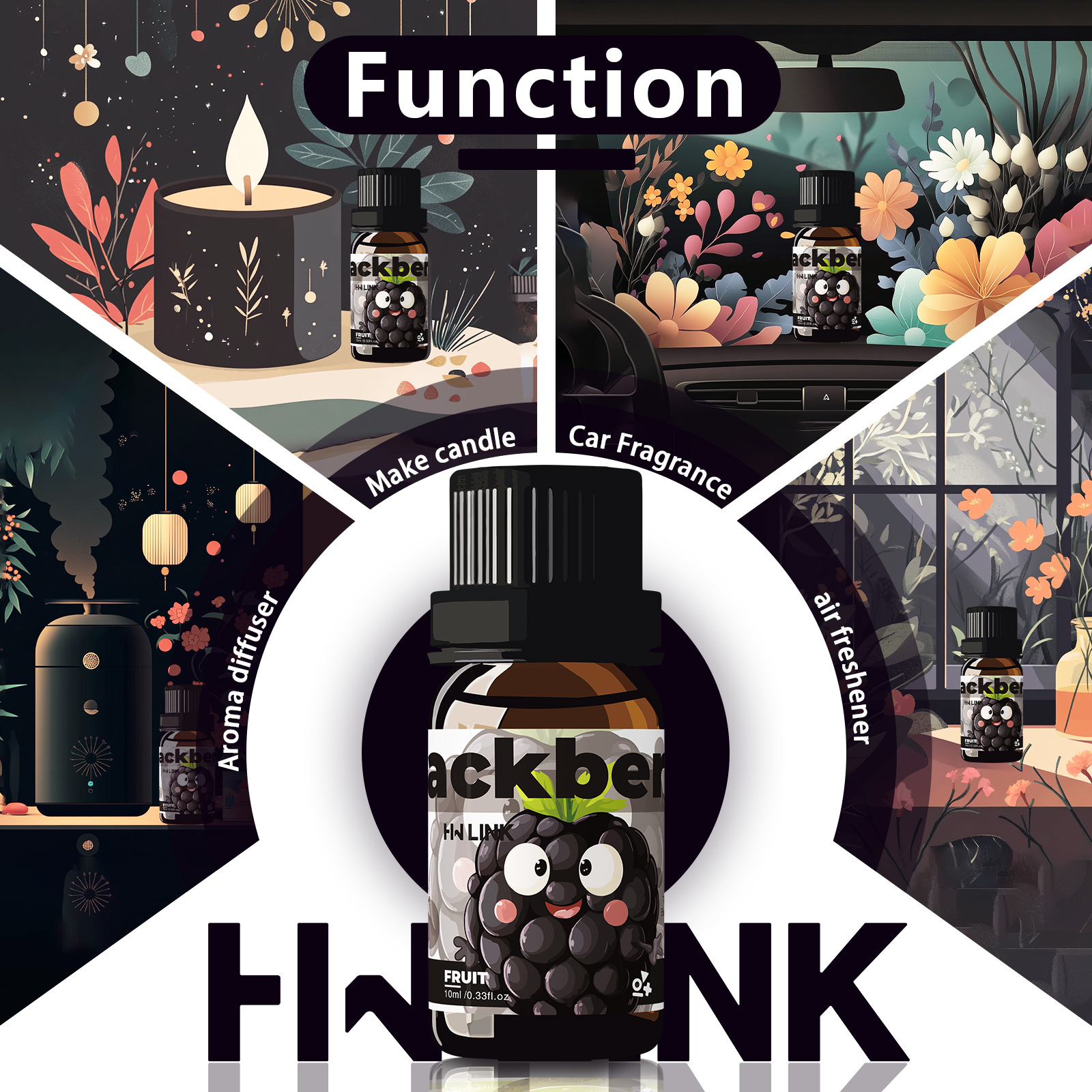 Blackberry Essential Oil Black - Candle Making Raw Material review and price