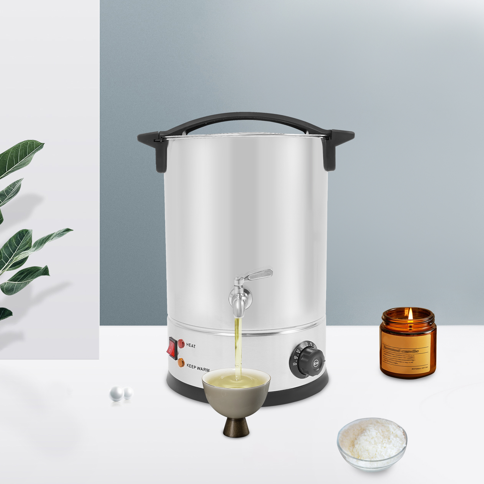 1200 W Electric Wax Melter, 12 - Candle Making Wax Melter review and price