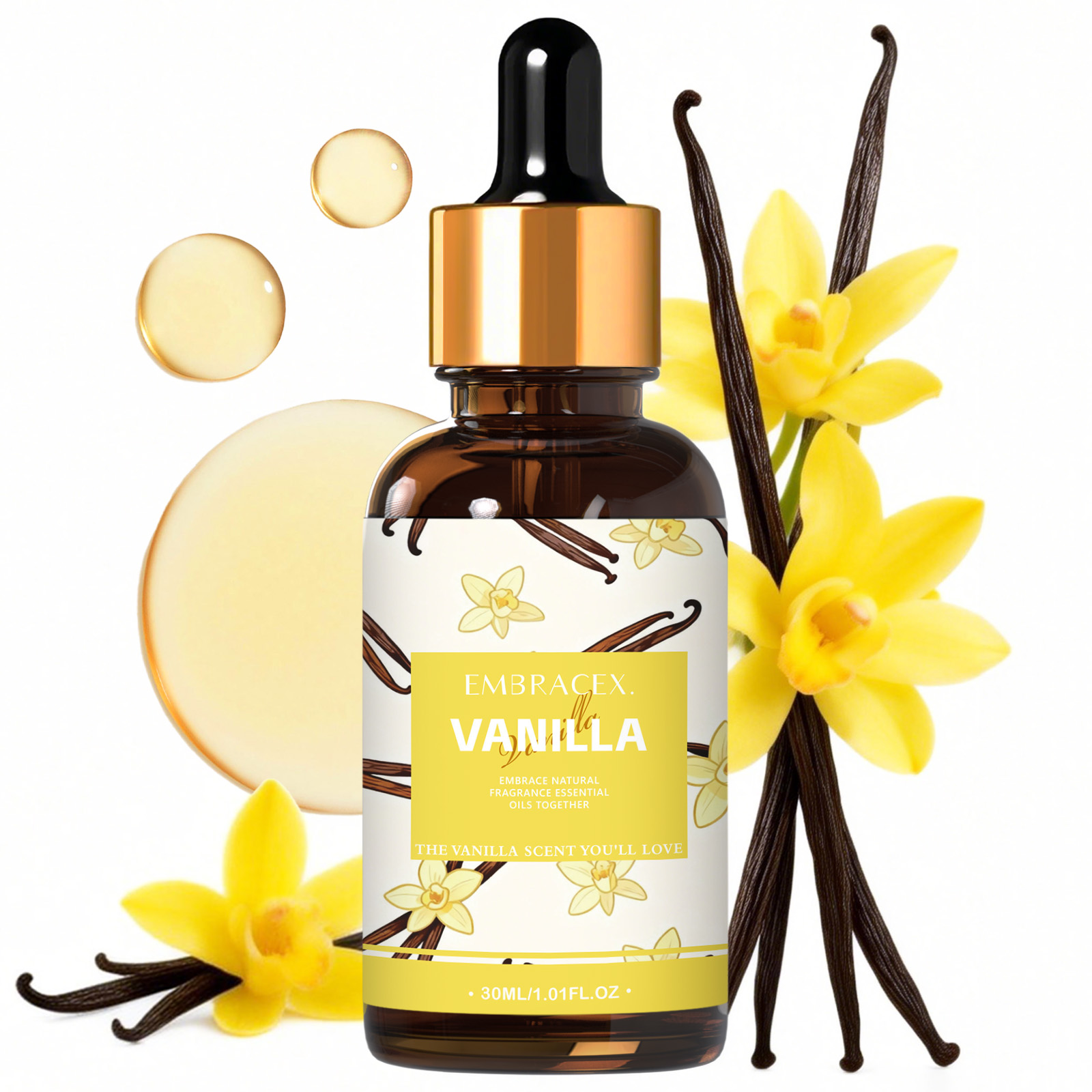 30ml Vanilla Essential Oil Per - Candle Making Raw Material review and price