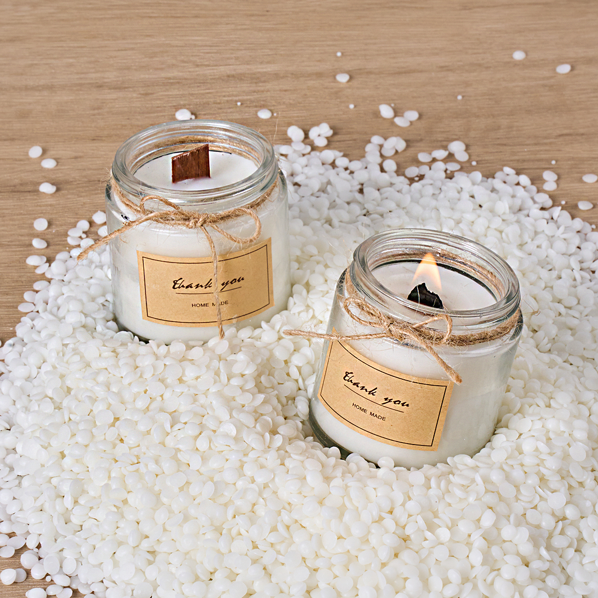 500g/1000g Natural Soy Wax DIY - Candle Making Raw Material review and price