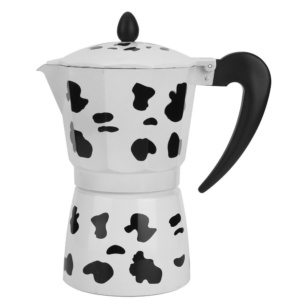 Coffee Brewing Milk Cow Color  - Pour Pot Aluminum review and price