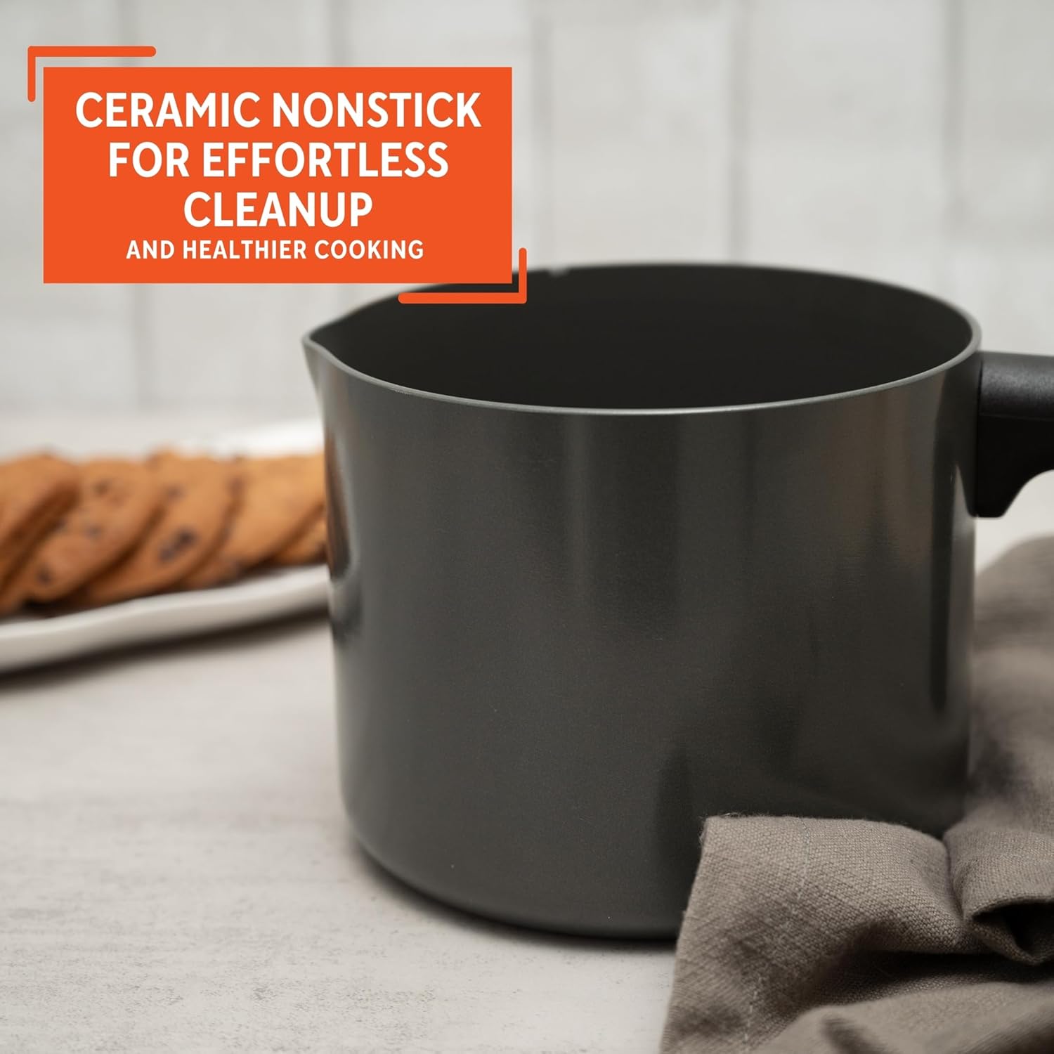 IMUSA 1.3 Qt Ceramic NonStick  - Pour Pot Aluminum review and price