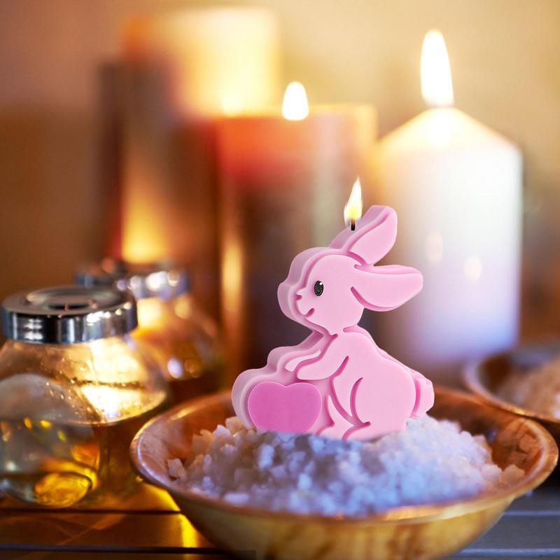 Rabbit Silicone Mold Bunny Sha - Candle Making Supplies review and price