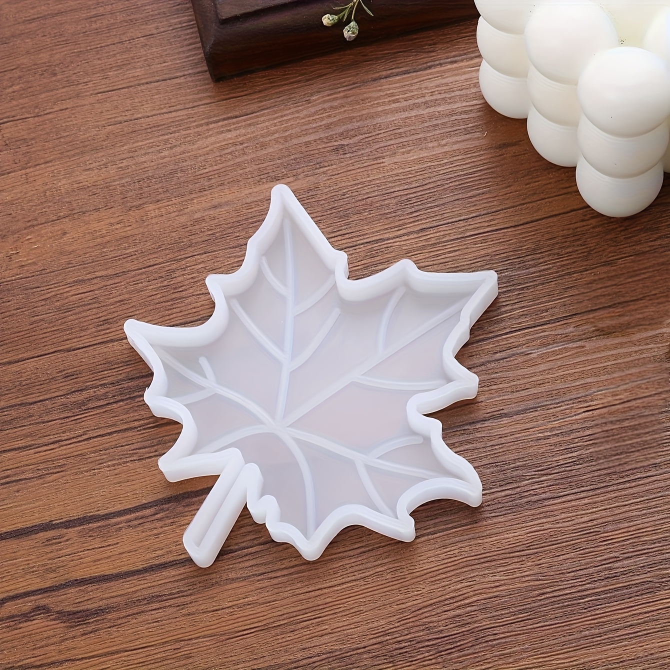 1PC Maple Leaf shaped Silicone - Candle Making Supplies review and price