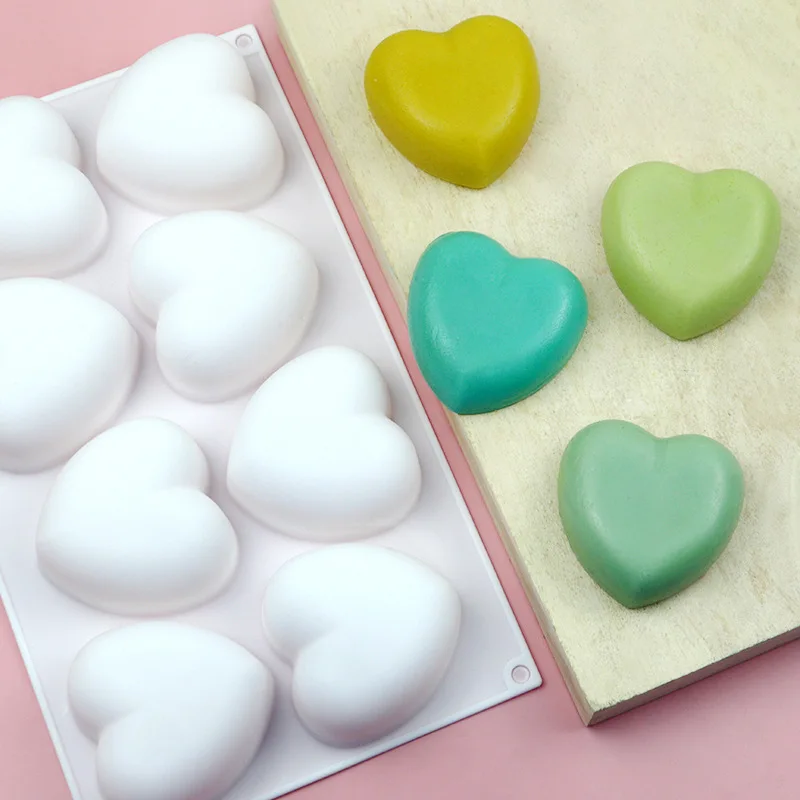 Love Heart Silicone Soap Mold  - Candle Making Supplies review and price