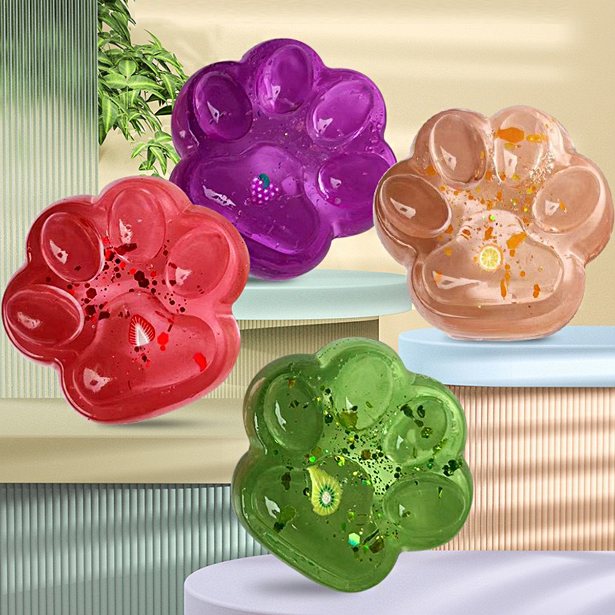 100G 7Colors Jelly Wax DIY Han - Candle Making Raw Material review and price