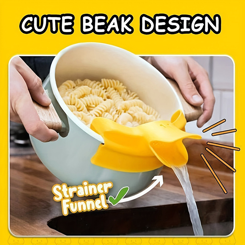 Cute Duckbill Shape Silicone P - Pour Pot Aluminum review and price