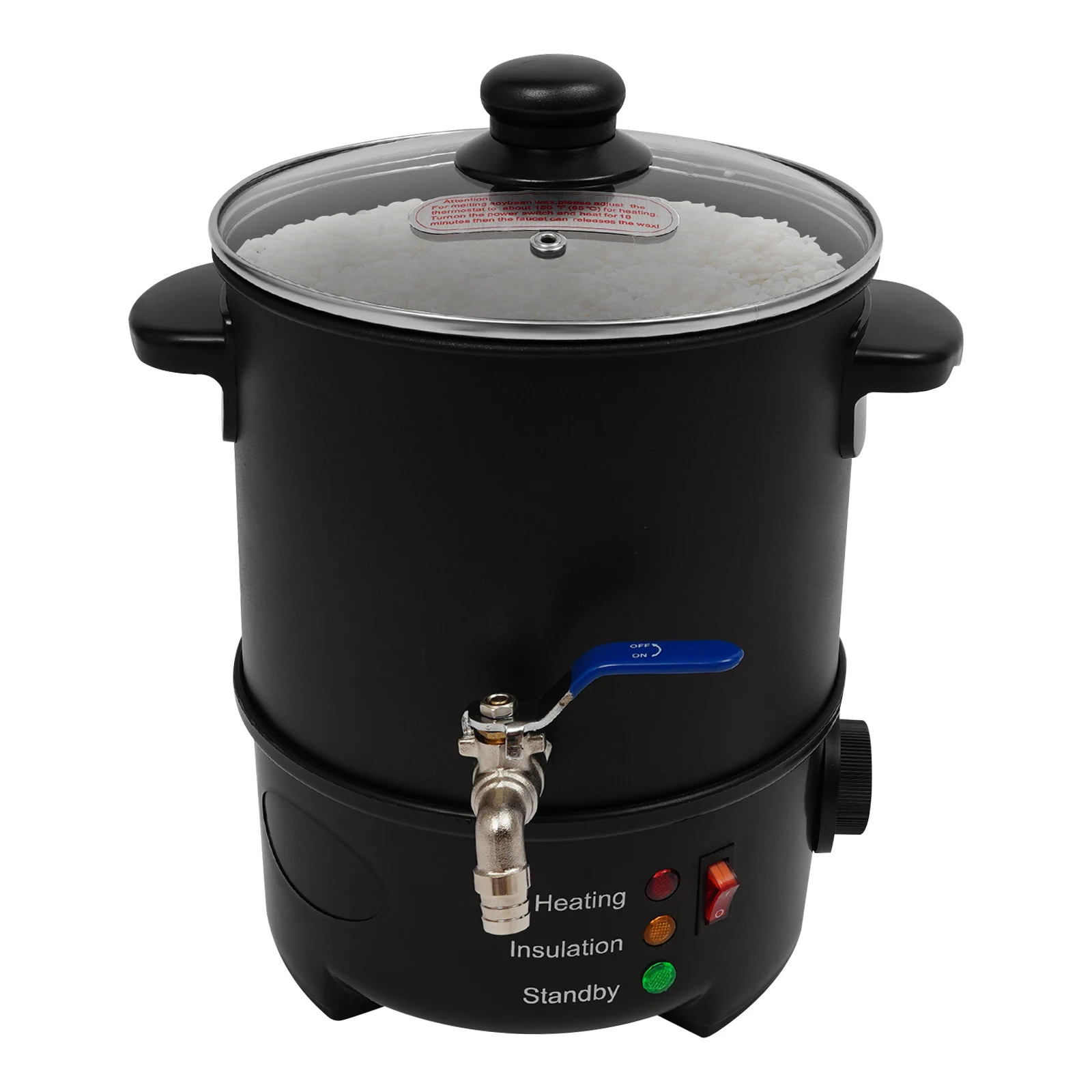 4L Electric Wax Melter, 600W 1 - Candle Making Wax Melter review and price