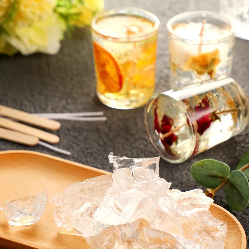 Transparent Crystal Wax, Jelly - Candle Making Raw Material review and price